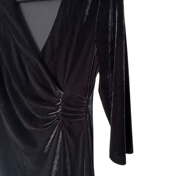 Soft Surroundings Velvet Hyannis Dress - Picture 3 of 6